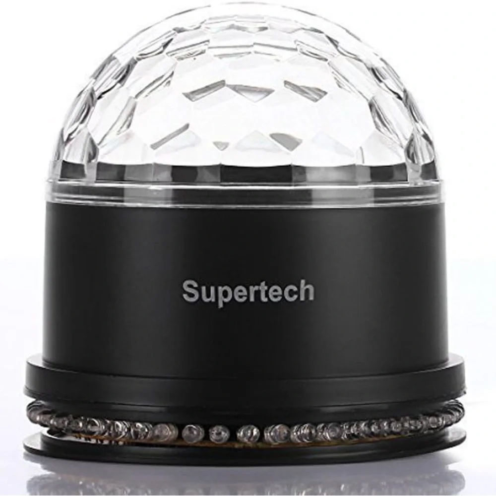 Supertech Black Crystal Dome Light